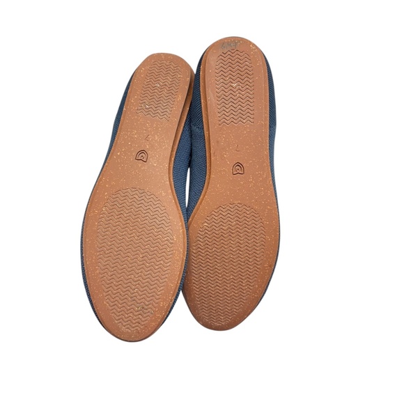 Rothy’s blue the square flats - Picture 2 of 8